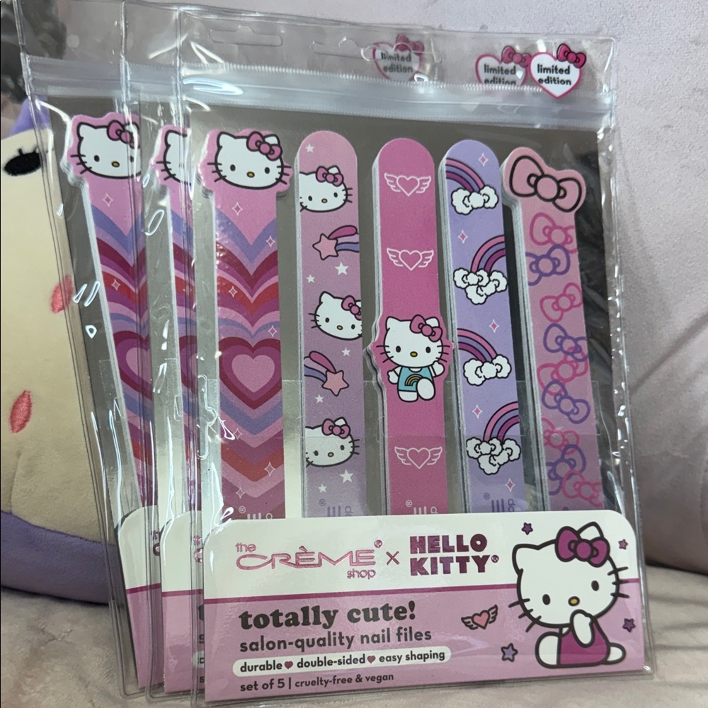 The Crème Shop x Hello Kitty Pink & Lavender Nail File Set of 5
1PK